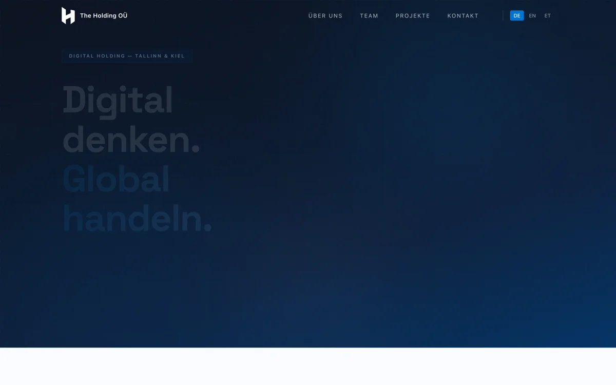 Screenshot von The Holding OUe